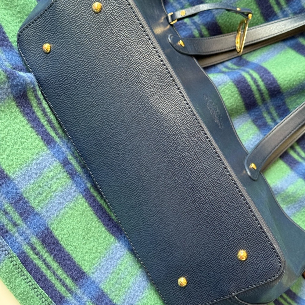 LRL Navy Tote Handbag - Picture 10 of 11